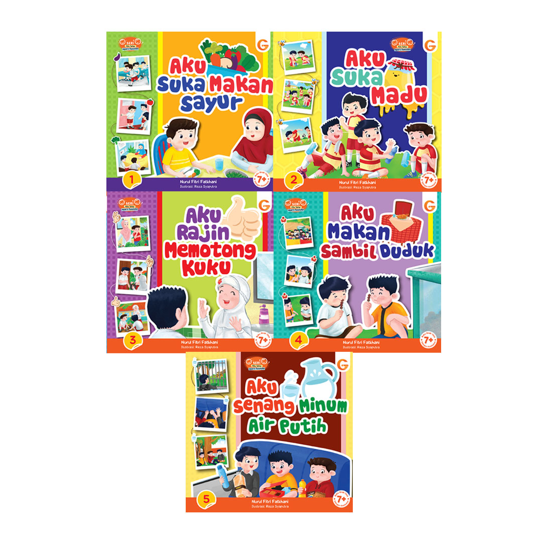 1 Set Seri Aku Sehat Seperti Rasulullah