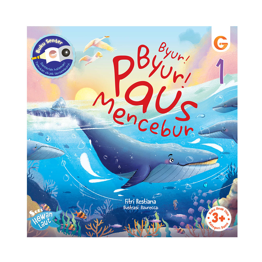 Seri Hewan Laut ; Byur! Byur! Paus Mencebur