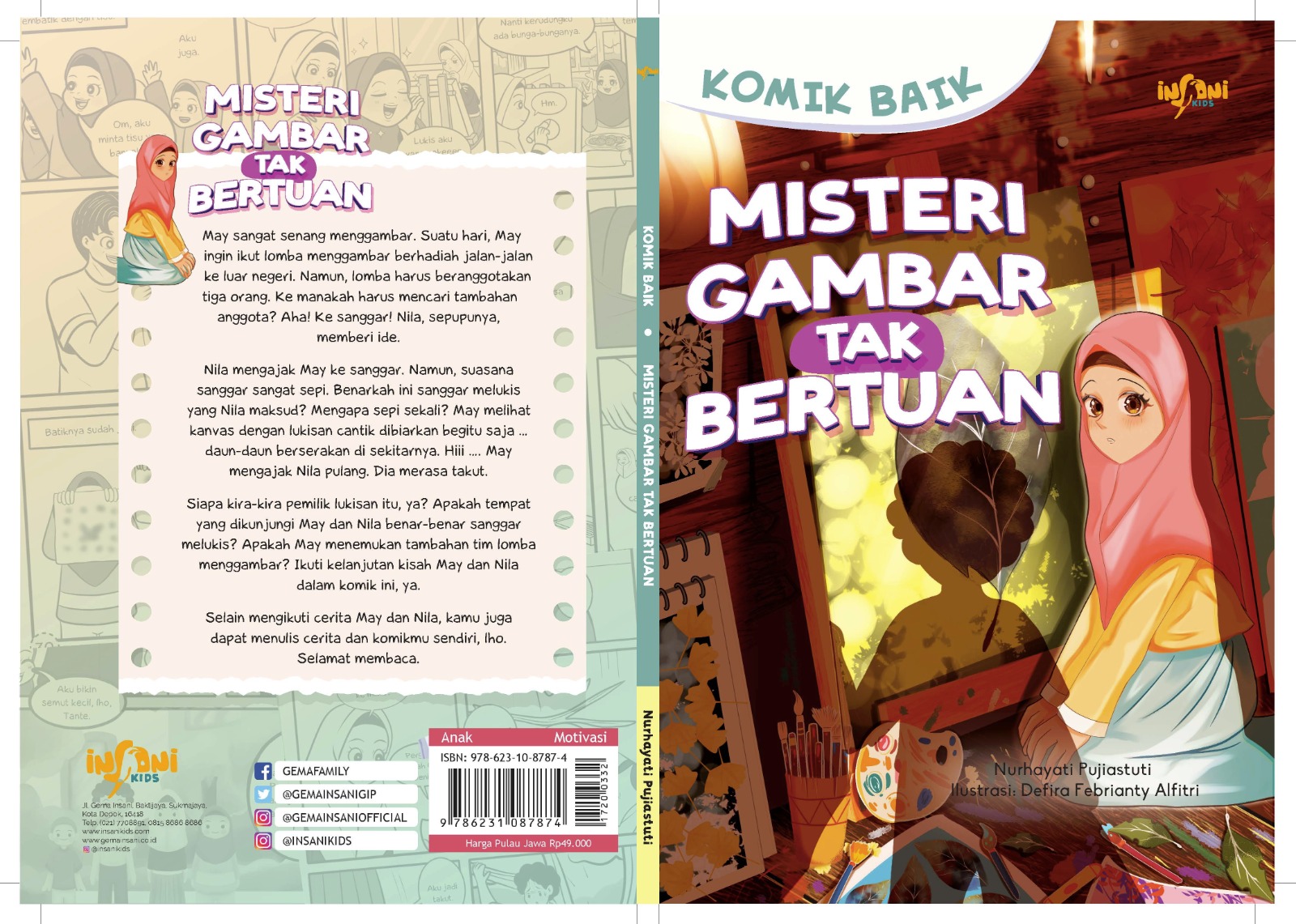 Komik Baik Misteri Gambar Tak Bertuan