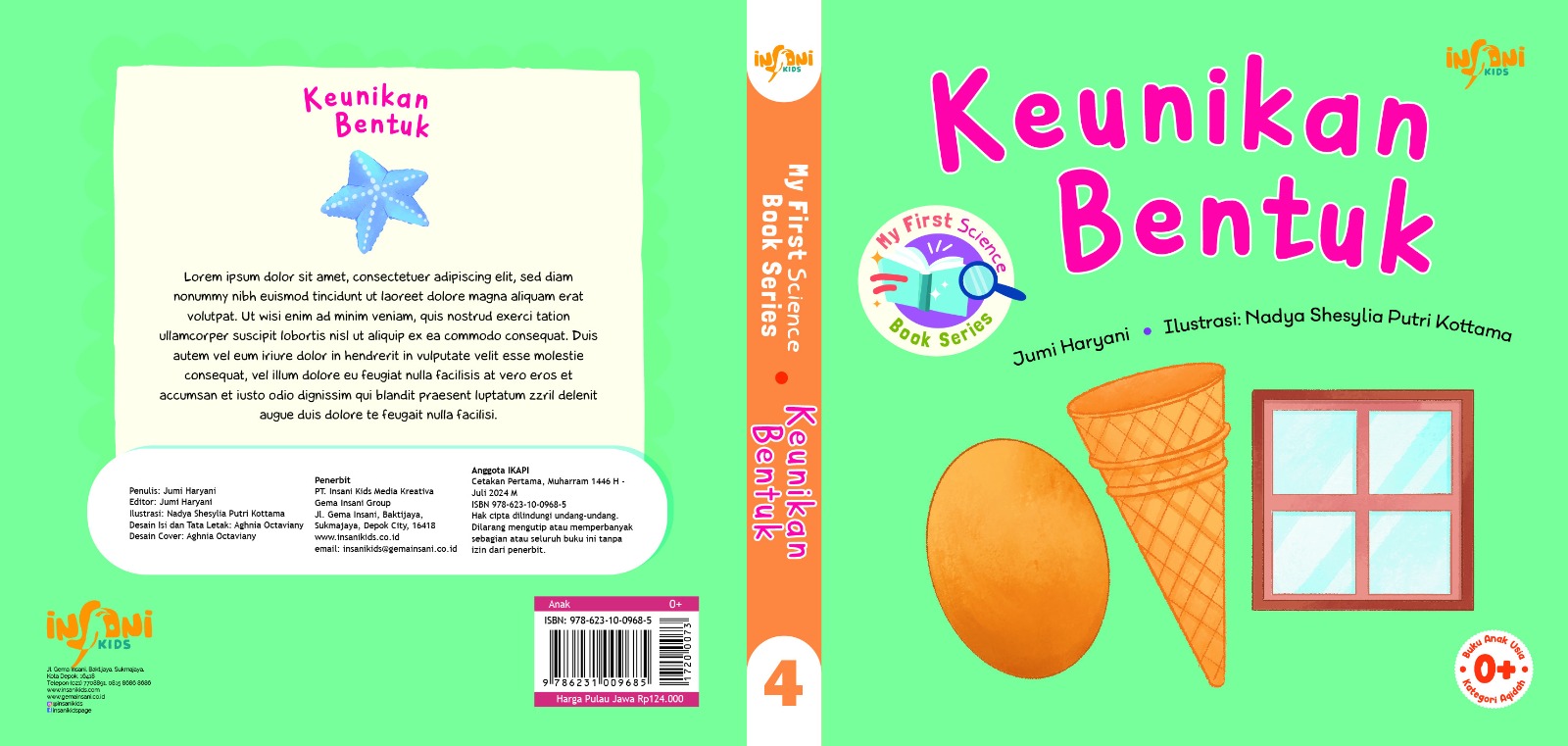 My First Science Book Series: Keunikan Bentuk