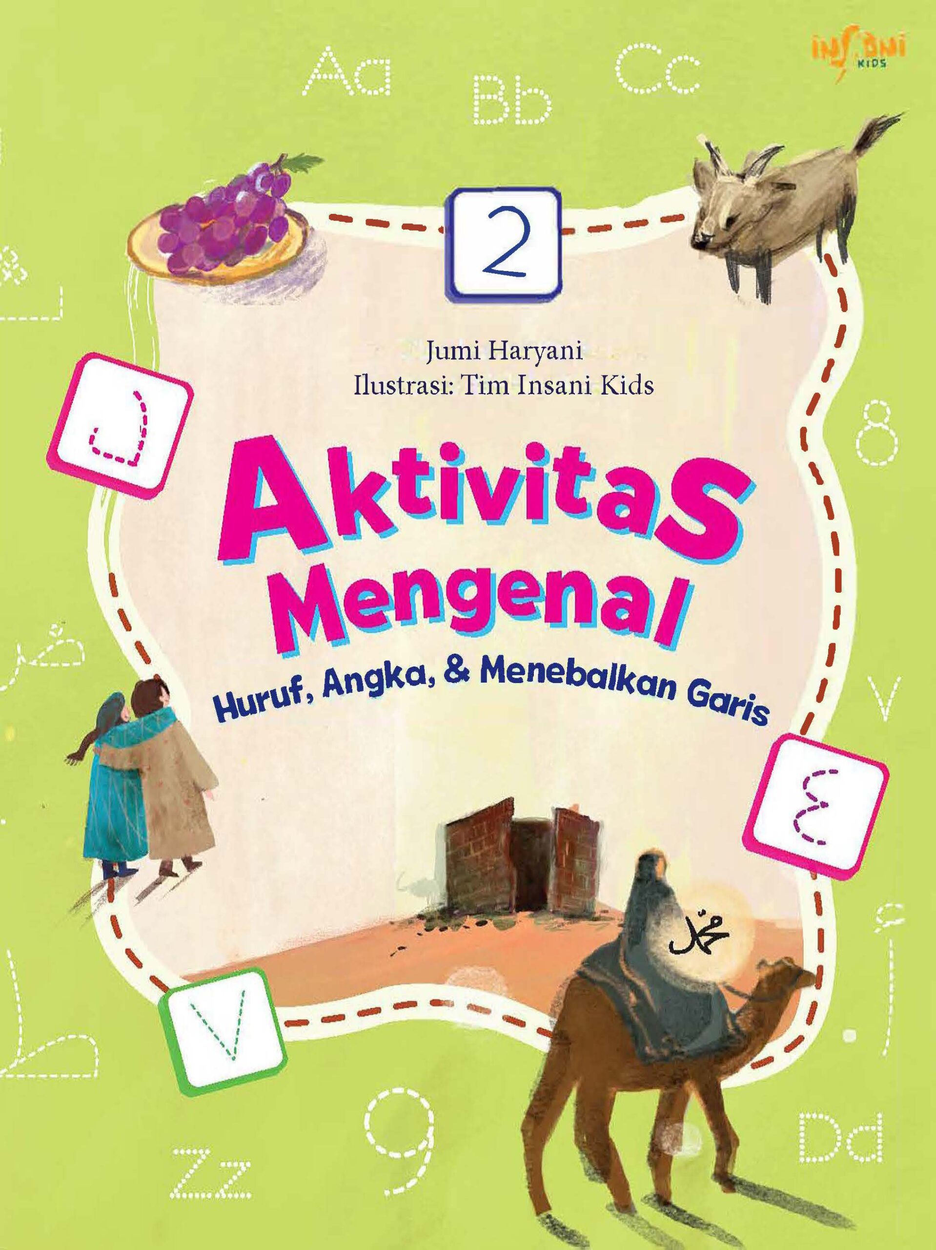 Aktivitas Mengenal Huruf, Angka, & Menebalkan Garis